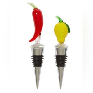 ✨✨Colourful Glass Pepper Wine Stoppers✨✨